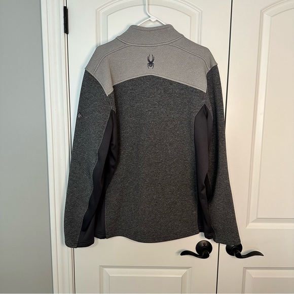Spyder 1/4 Zip Pull Over Sweatshirt - XL - Picture 2 of 3